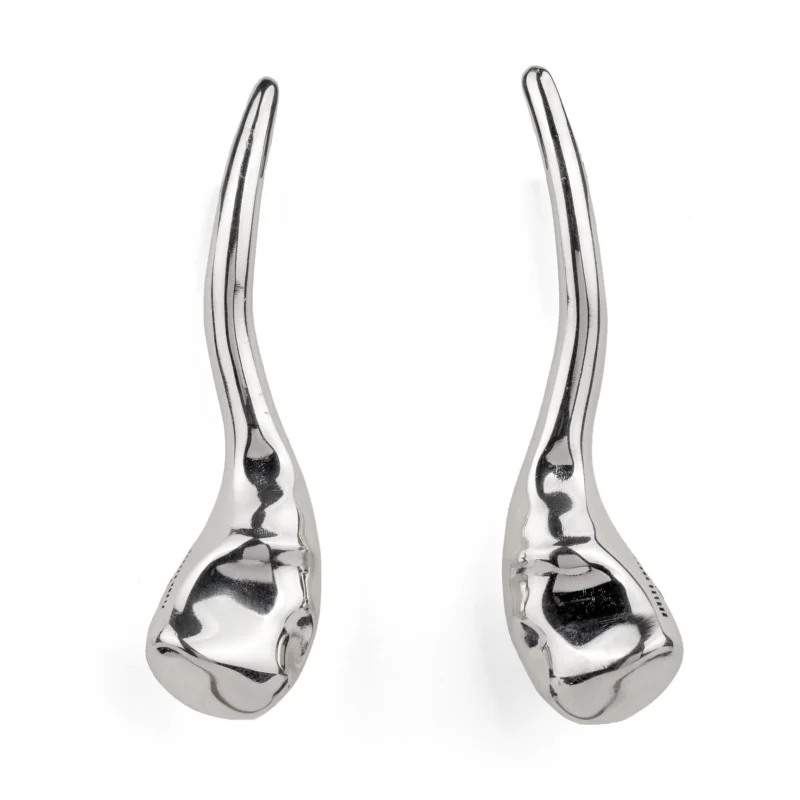 Dropped Gold Earrings - Ze Garcia x Elena Estaun