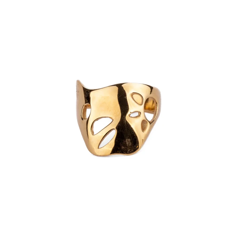 Forge Sculptural 3 Rings Set - Ze Garcia x Elena Estaun - Imagen 4