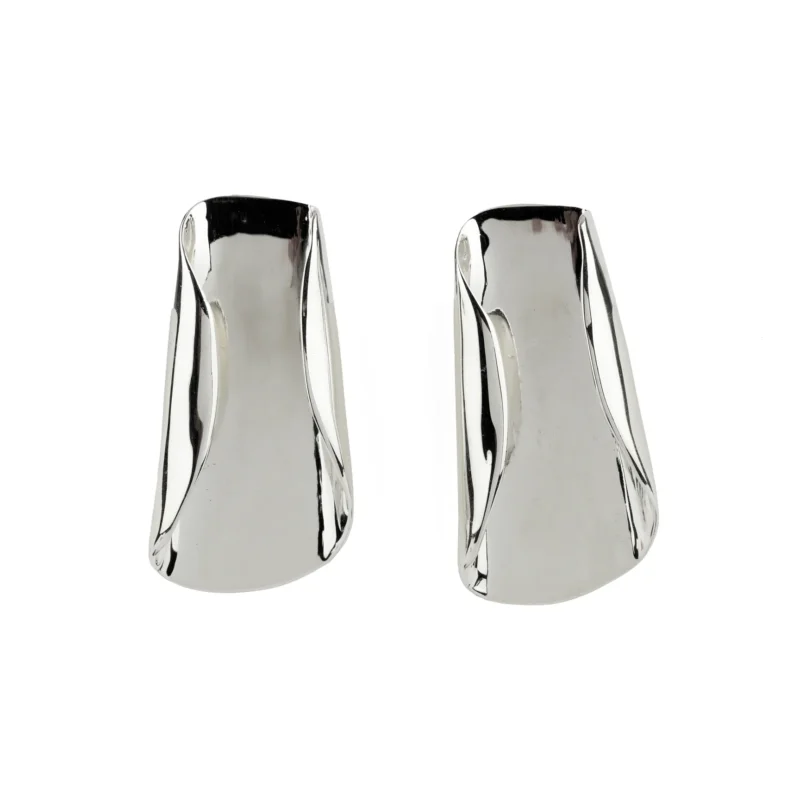 Forge Sculptural Earrings 02 - Ze Garcia x Elena Estaun - Imagen 3