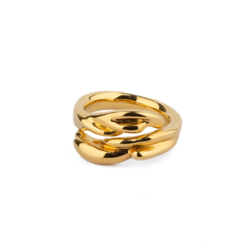 Liquid Gold Ring - Ze Garcia x Elena Estaun