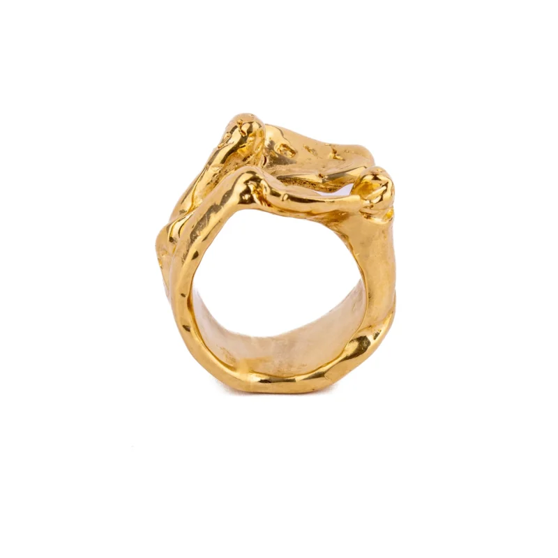Savage Rock 02 Ring - Ze Garcia x Elena Estaun - Imagen 2