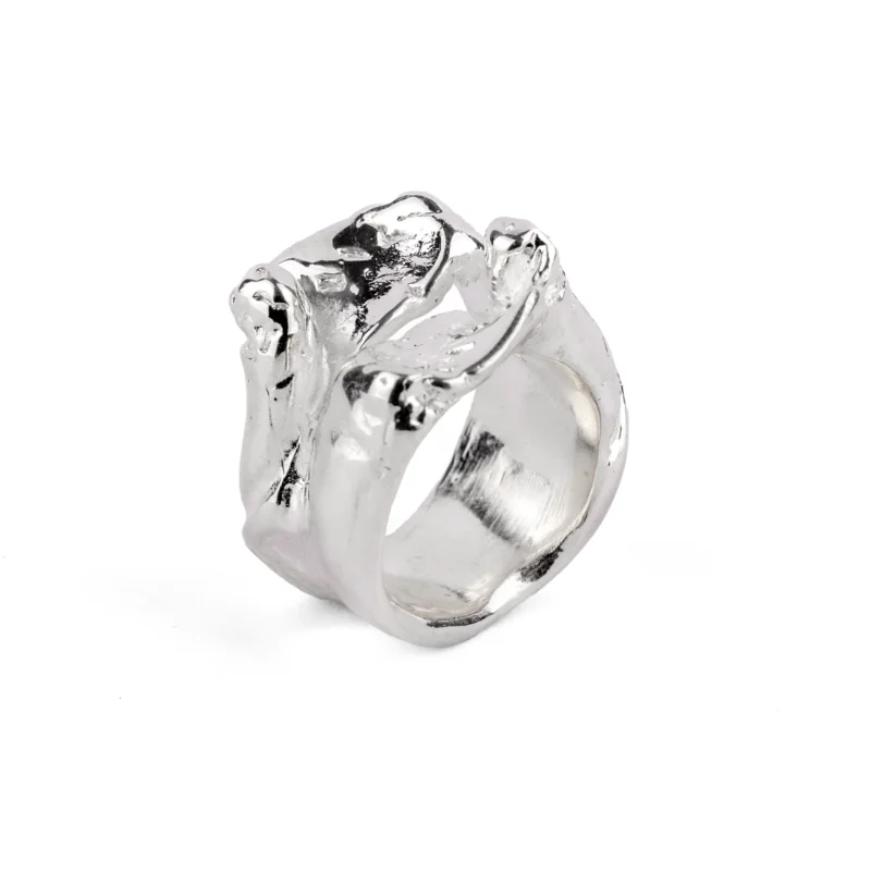 Savage Rock 02 Ring - Ze Garcia x Elena Estaun - Imagen 4