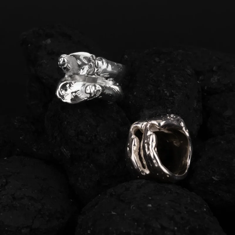 Savage Rock 02 Ring - Ze Garcia x Elena Estaun - Imagen 6